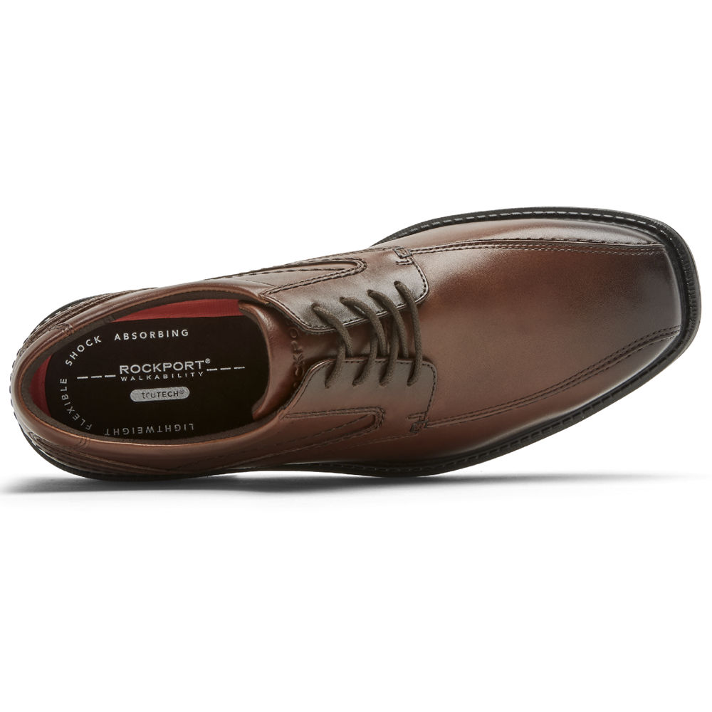 Oxfords Rockport Homem Marrom - Style Leader 2 Bike Toe - 23760QHEW